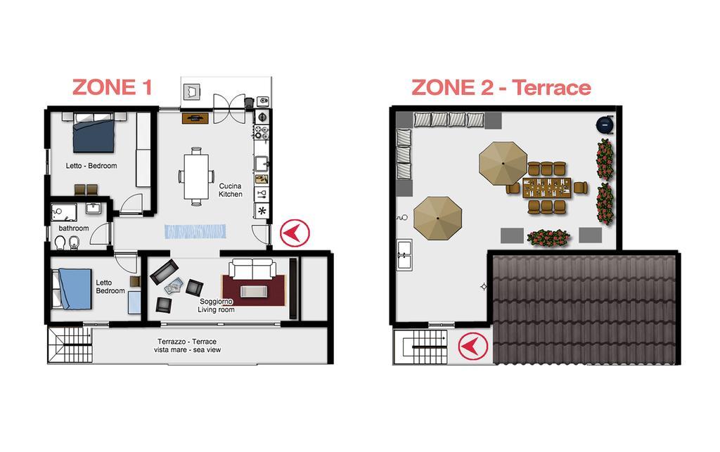Fiore Penthouse Alghero Eksteriør bilde